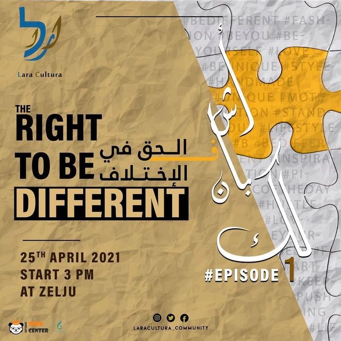 Poster: The Right to be Different, episode 1, 25 April 2021